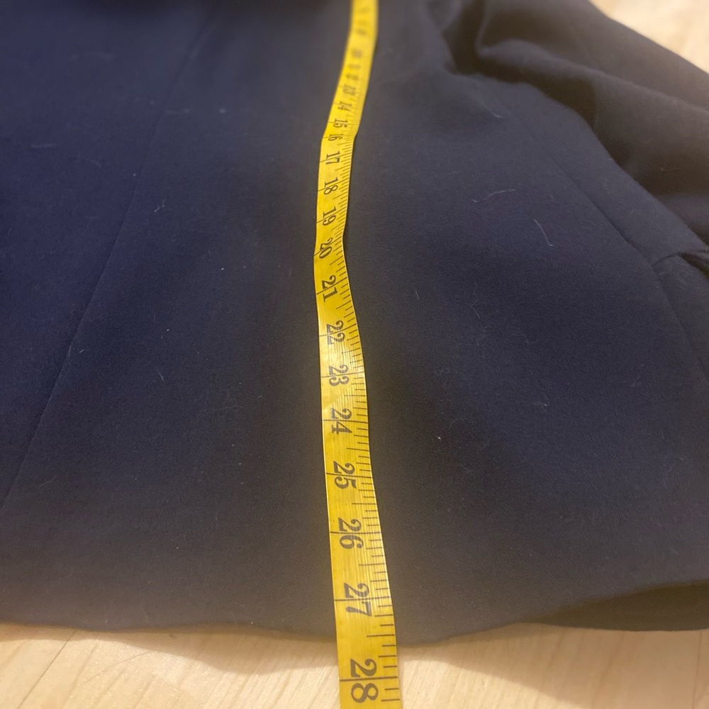 Vintage Chanel Boutique Navy Blue Double-Breasted CC Button Blazer - Picture 14 of 16